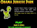 مغامرة أوباما إلي جزيرة ديناصور