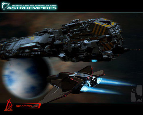 استكشف لعبة Astro Empires لعبة خيال علمي 