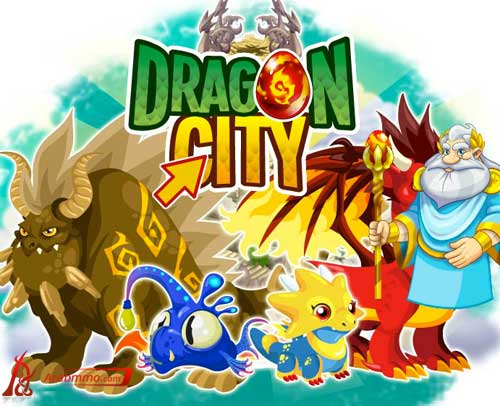 لعبة Dragon City مدينة التنين