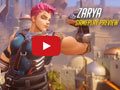 عرض جديد للعبة Overwatch يعرض شخصية Zarya