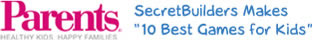 SecretBuilders Makes Parent Magazine's Ten Best Kids Gameworlds