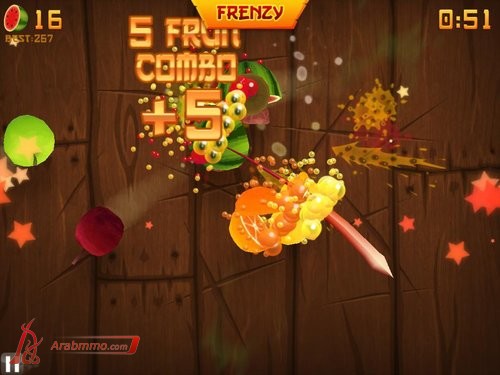 تحميل لعبة Fruit Ninja علي الكمبيوتر مجانا