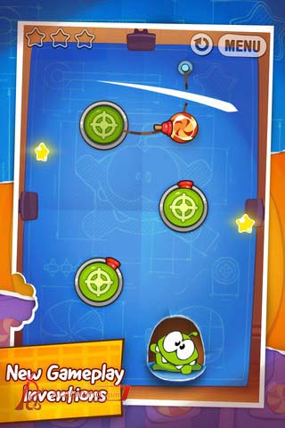 Cut the Rope: Experiments