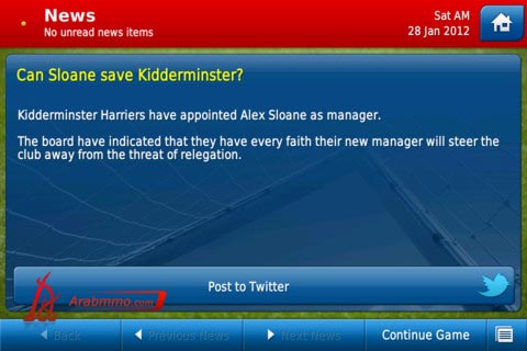 Football Manager Handheld 2012