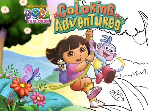 Dora the Explorer Coloring Adventures for ipad