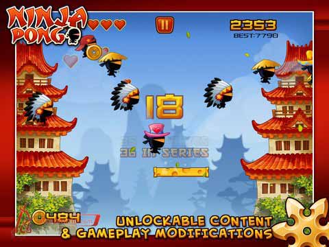 Ninja Pong HD