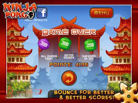 Ninja Pong HD
