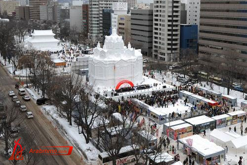 أنصاب التمثال الثلوجية