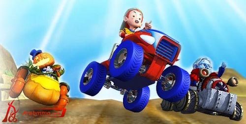 مفاتيح التحكم في لعبة كريزي كارت