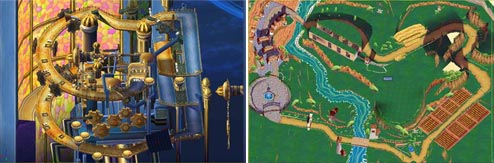 الخرائط في لعبة كريزي كارت