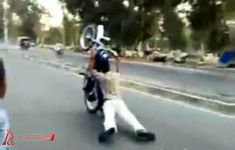 كيف تركب دراجة نارية ؟