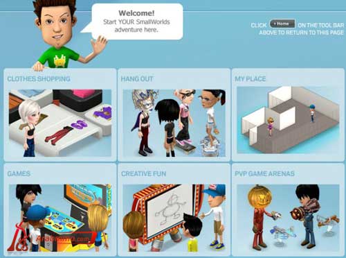 طريقة التسجيل في لعبة SmallWorlds