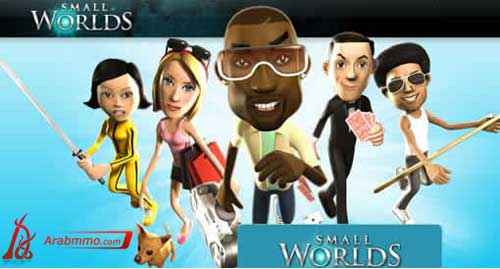 الراحة والترفيه وأصدقاء في لعبة Small Worlds