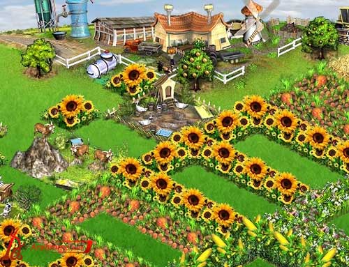 قم بإنشاء المزرعة انفسكم في لعبة(Farmerama) 