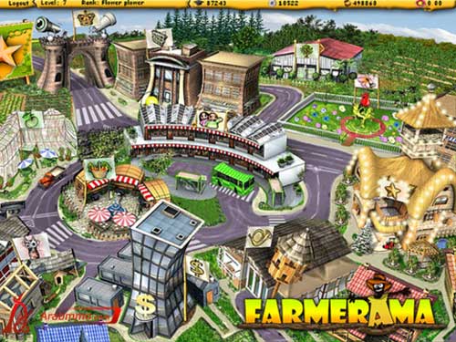 قم بإنشاء المزرعة انفسكم في لعبة(Farmerama) 