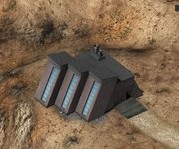 شرح محطات الطاقة ومعامل المواد الخام فى لعبة صاعقة الصحراء 