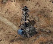 شرح محطات الطاقة ومعامل المواد الخام فى لعبة صاعقة الصحراء 