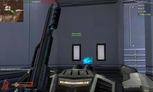 امسك بسلاح واخترق رئيس العدو امسك بسلاح واخترق رئيس العدو