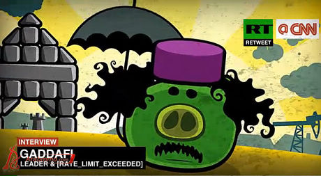 ثلاثة خنازير كبيرة في الطيور الغاضبة