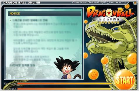 تثبيت لعبة دراغون بول أون لاين في الكمبيوتر
