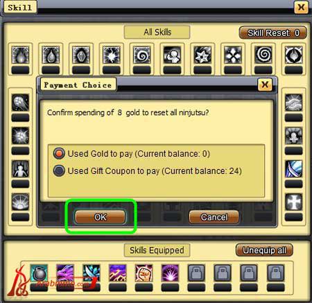  ترقيات المهارات في لعبة Pockie Ninja