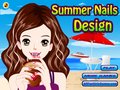 تصميم الأظافر في الصيف