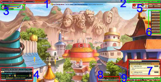 شرح لوحة التحكم للعبة Pockie Ninja