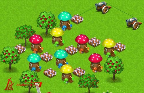  لعبة المزرعة السعيدة