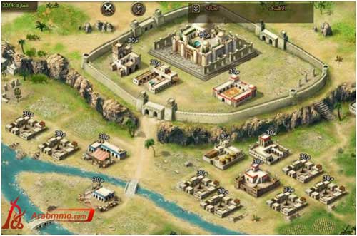 استعراض واجهة لعبة فرسان المجد