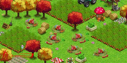 آخر التجديدات في لعبة المزرعة السعيدة