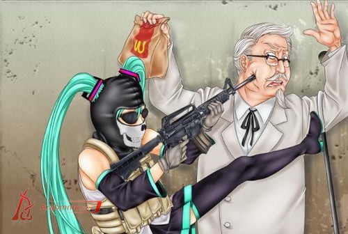 الجمال والسلاح