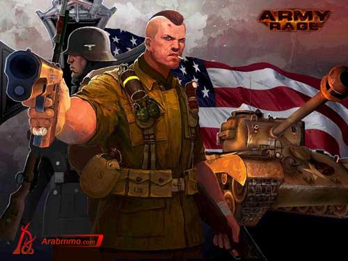 Army Rage لعبة MMO جديدة إطلاق نار من منظور الشخص الاول  
