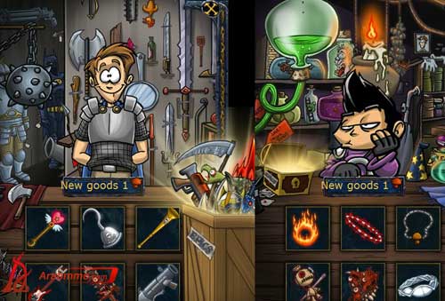 لعبة Shakes & Fidget لعبة Shakes & Fidget