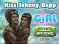 قبلة Johnny Depp