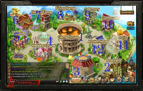 دليل الصفحة الرئيسية للعبة دي دي تانك العربية