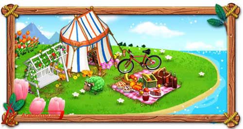 لعبة المزرعة السعيدة