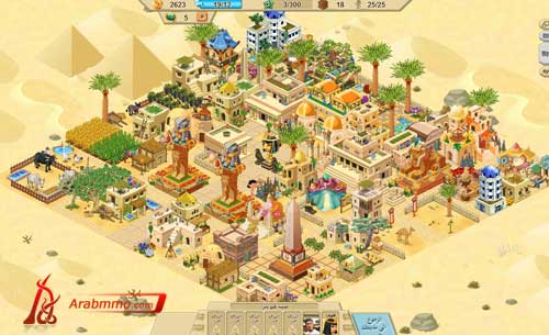 لعبة مدينة الأهرامات لعبة مدينة الأهرامات على الفيس بوك