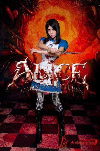 coser المشهور Alice: the return of crazy