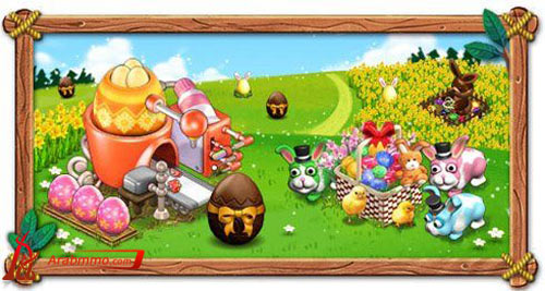 لعبة المزرعة السعيدة