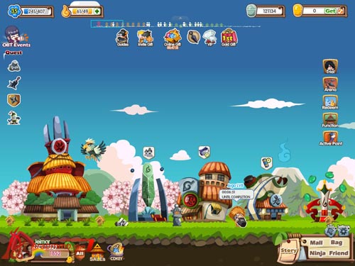  Pockie Ninja II Social