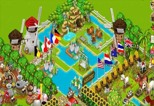 المزرعة السعيدة على الفيس بوك, لعبة المزرعة السعيدة