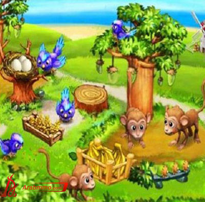 لعبة المزرعة السعيدة, المزرعة السعيدة على الفيس بوك