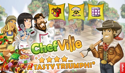 لعبة ChefVille على الفيس بوك
