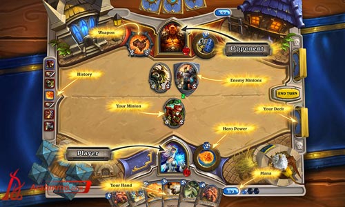 نظرة أولى على HearthStone: Heroes of Warcraft لعبة HearthStone: Heroes of Warcraft