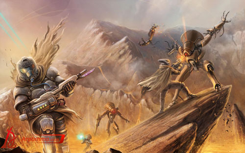 لعبة Destiny وحروب فضائية وكونية مشتعلة لعبة Destiny