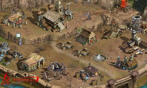 السباقات لأرض الظلام لعبة إجتماعية إستراتيجية لعبة أرض الظلام