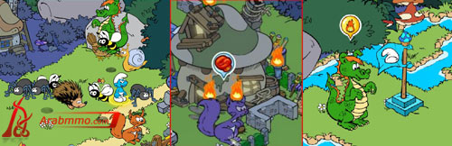 أفضل الخصائص المهمة الجديدة للعبة The Smurfs & Co: Spellbound في الفيس بوك لعبة The Smurfs & Co: Spellbound