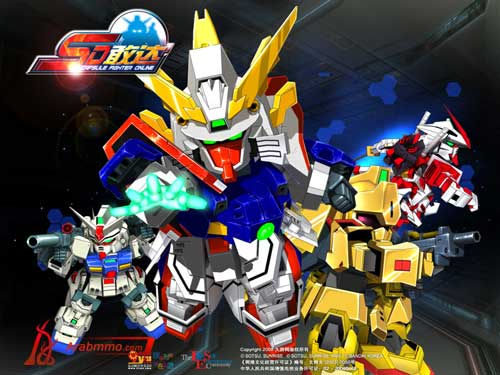 اخلق جاندام لنفسك في لعبة SD Gundam CapsuleFighter
